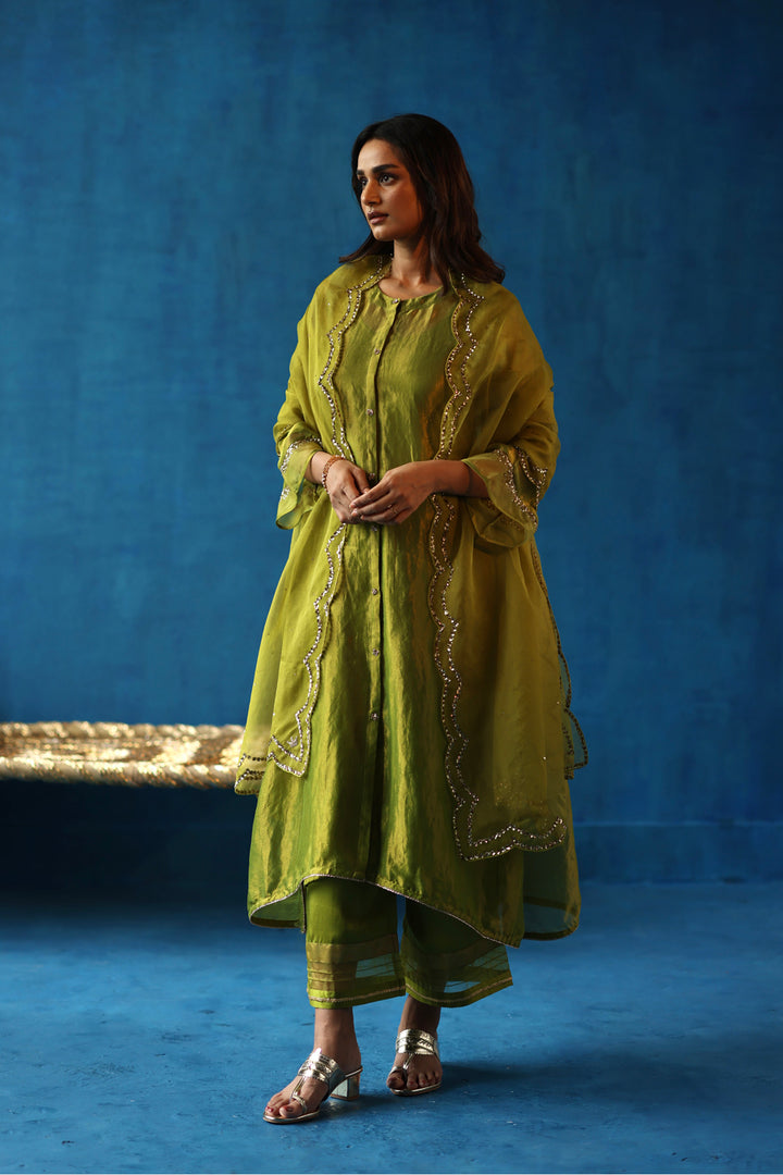 Kala Khatta Green Kurta Set