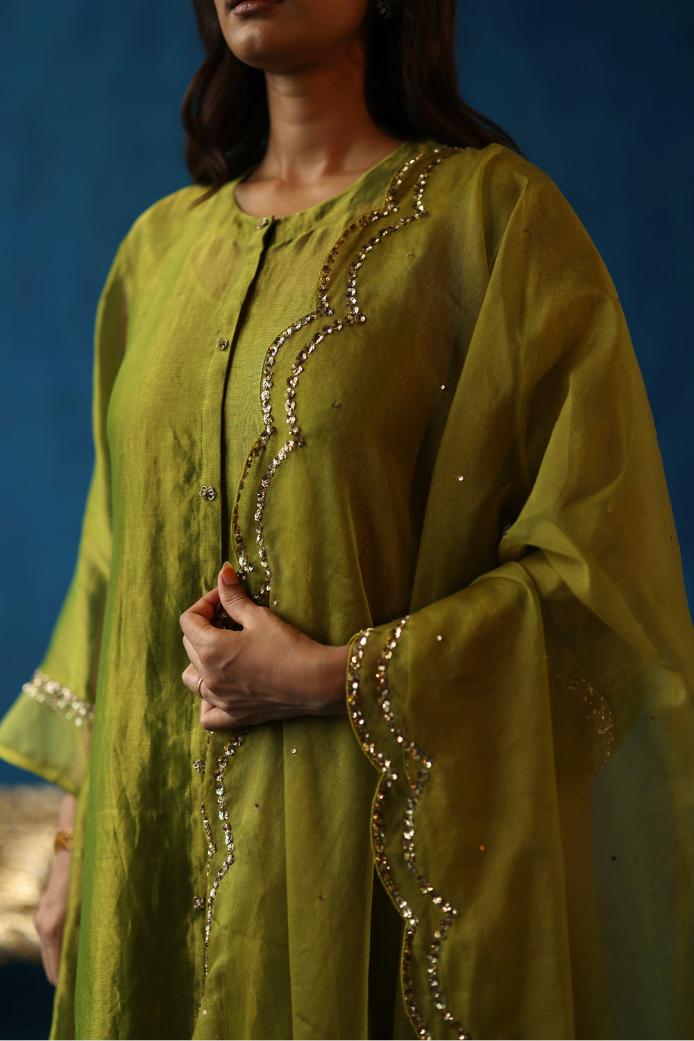 Kala Khatta Green Kurta Set