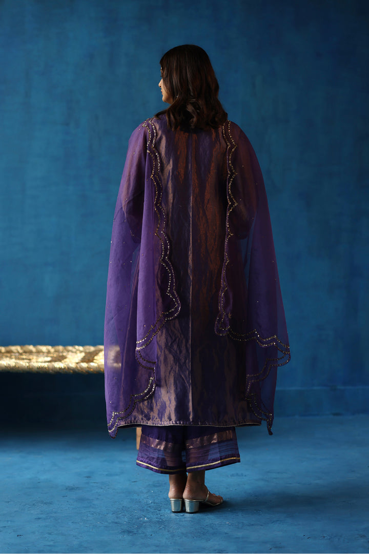 Kala Khatta Purple Kurta Set