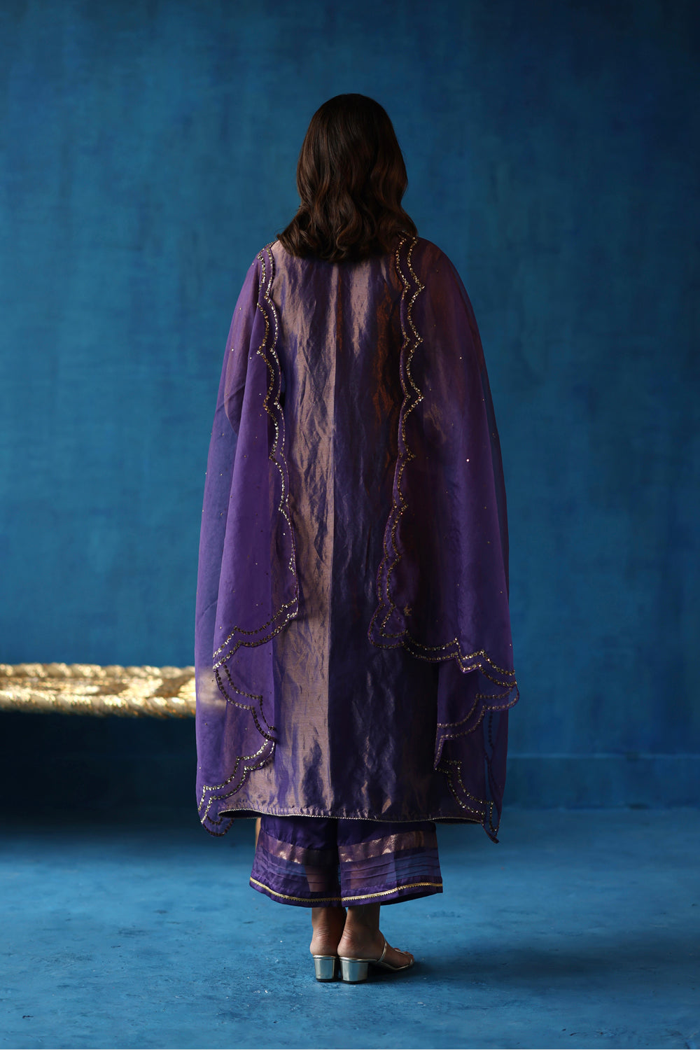 Kala Khatta Purple Kurta Set