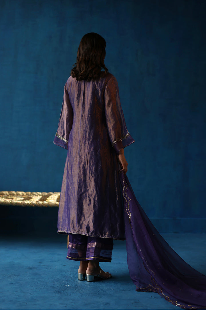 Kala Khatta Purple Kurta Set