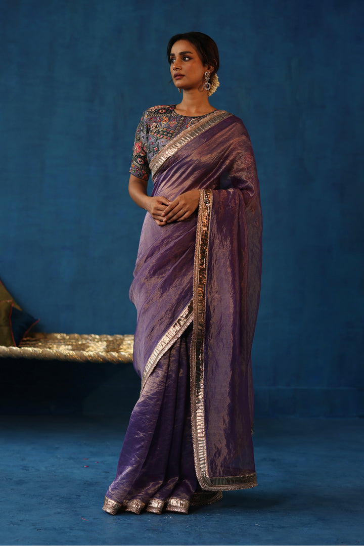 Sharbat Purple Saree