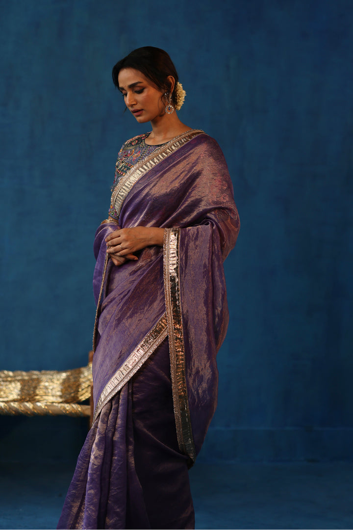 Sharbat Purple Saree