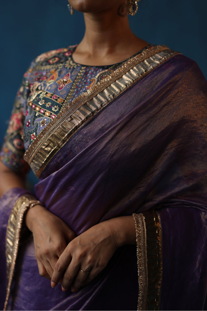 Sharbat Purple Saree