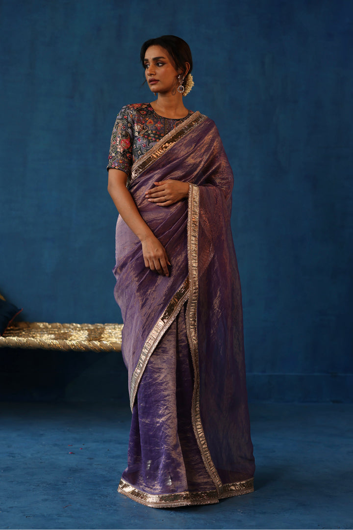 Sharbat Purple Saree