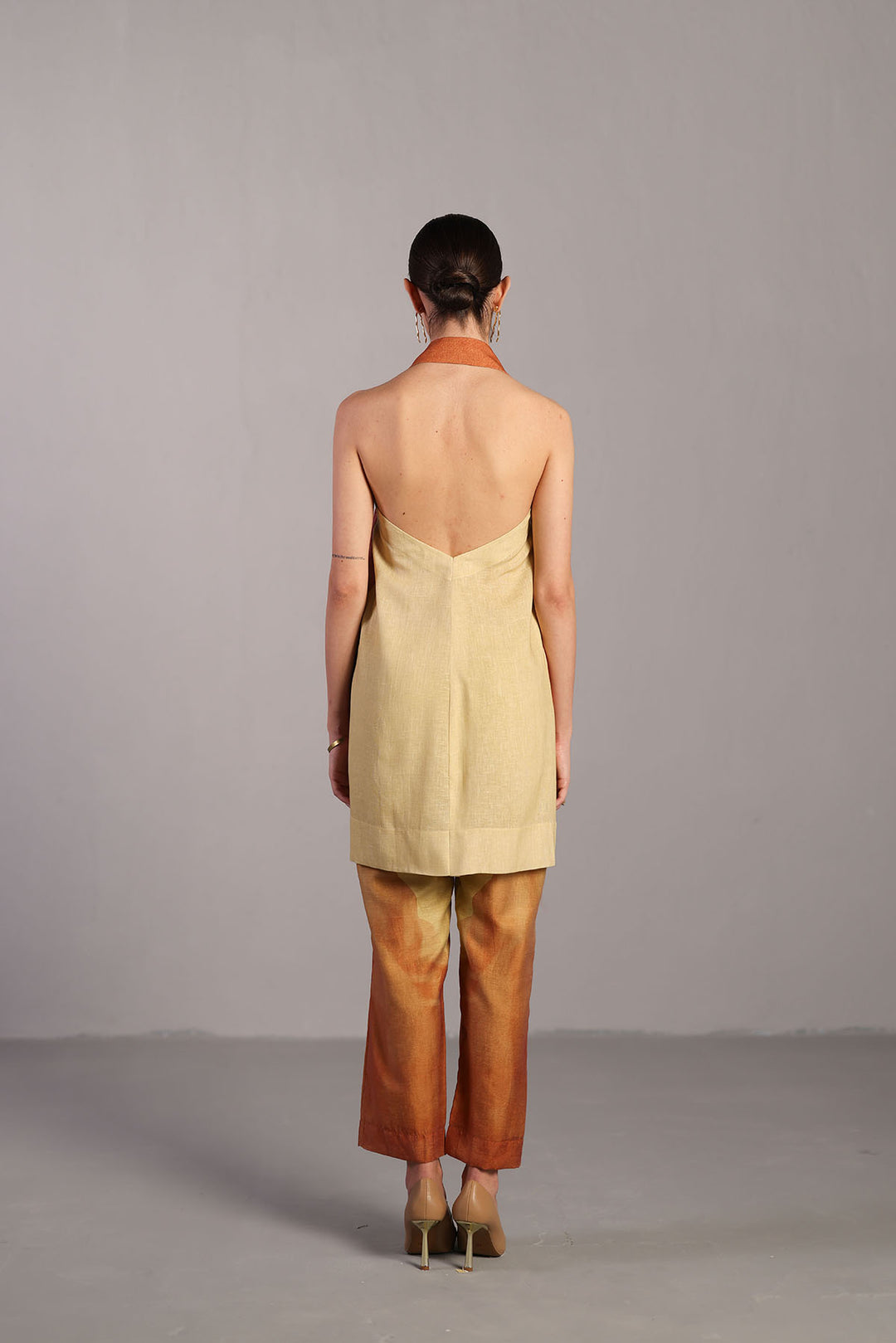 Diffuse wine & cream Co-ord set