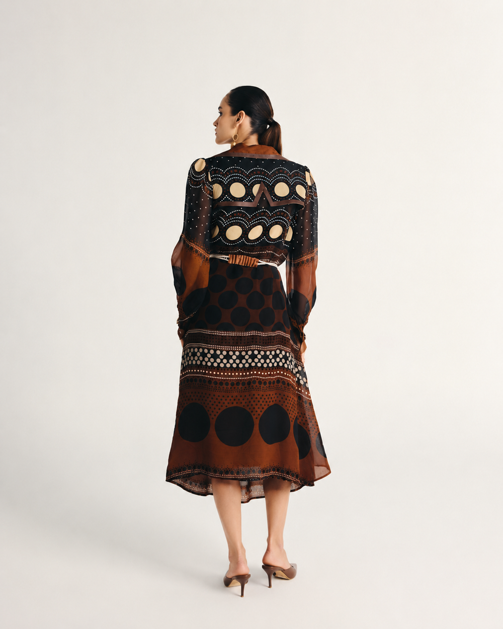 Muneera Trench Coat Set