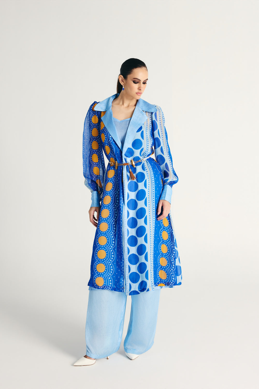 Najwa Trench Coat Set
