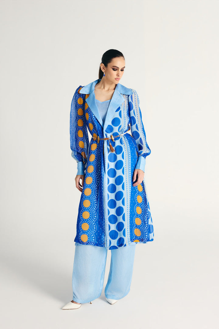 Najwa Trench Coat Set
