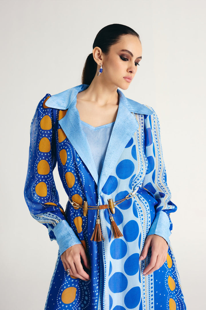 Najwa Trench Coat Set