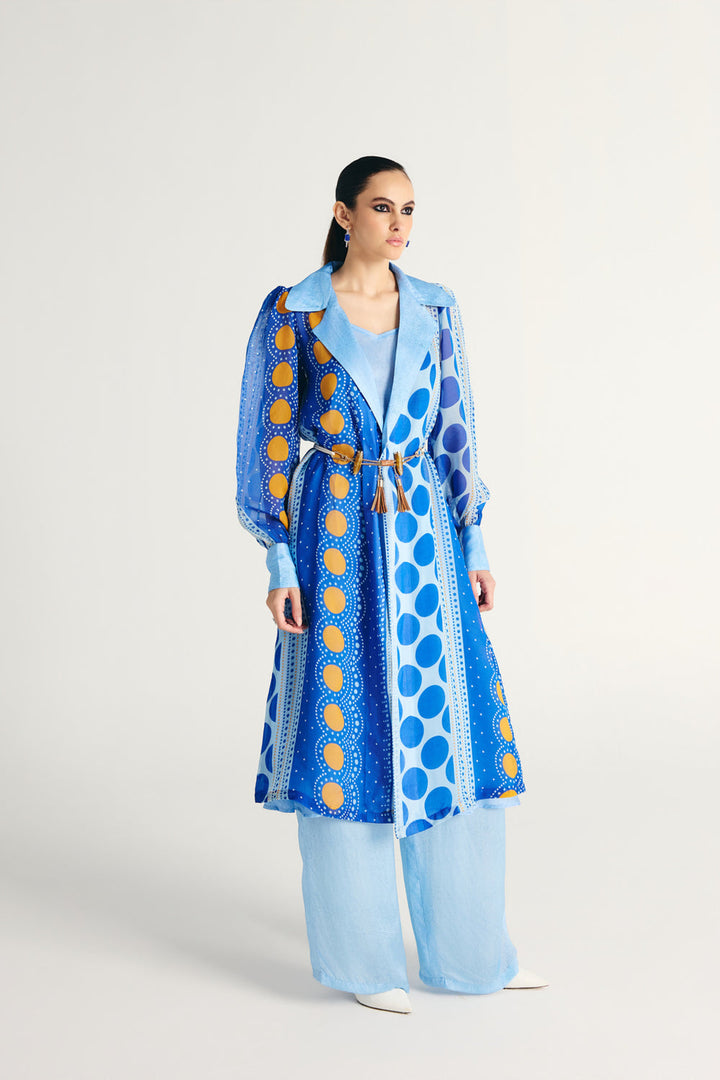 Najwa Trench Coat Set