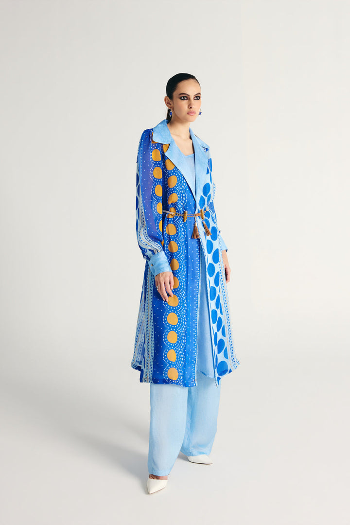 Najwa Trench Coat Set
