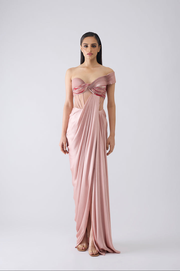 Metallic Metallic Gown