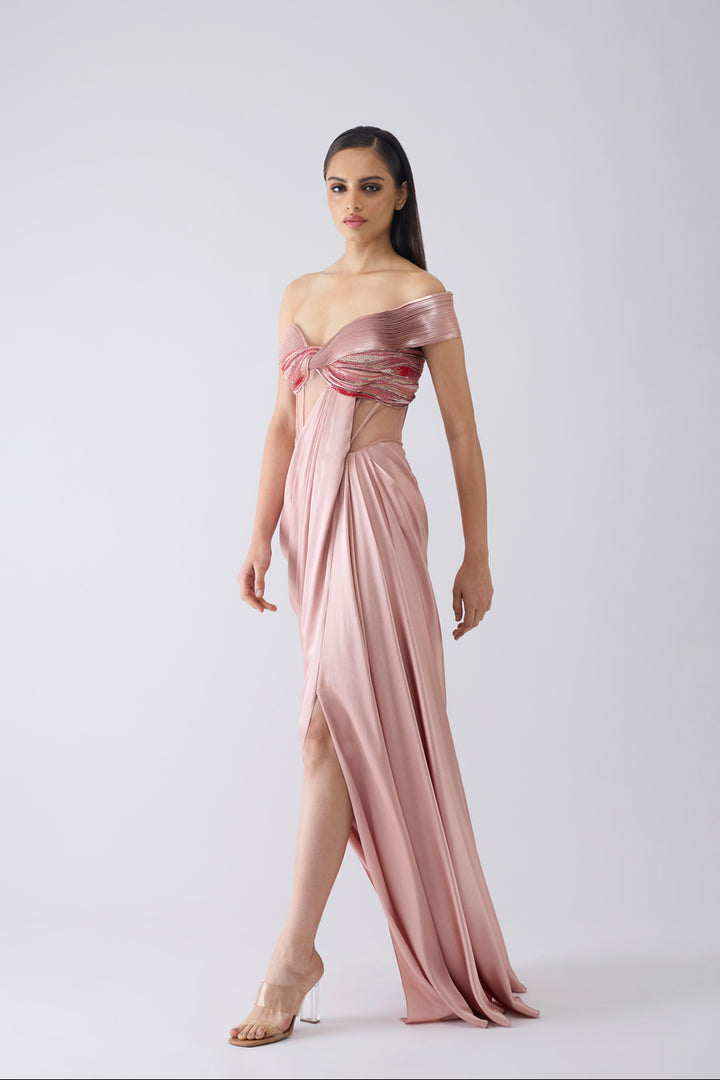 Metallic Metallic Gown