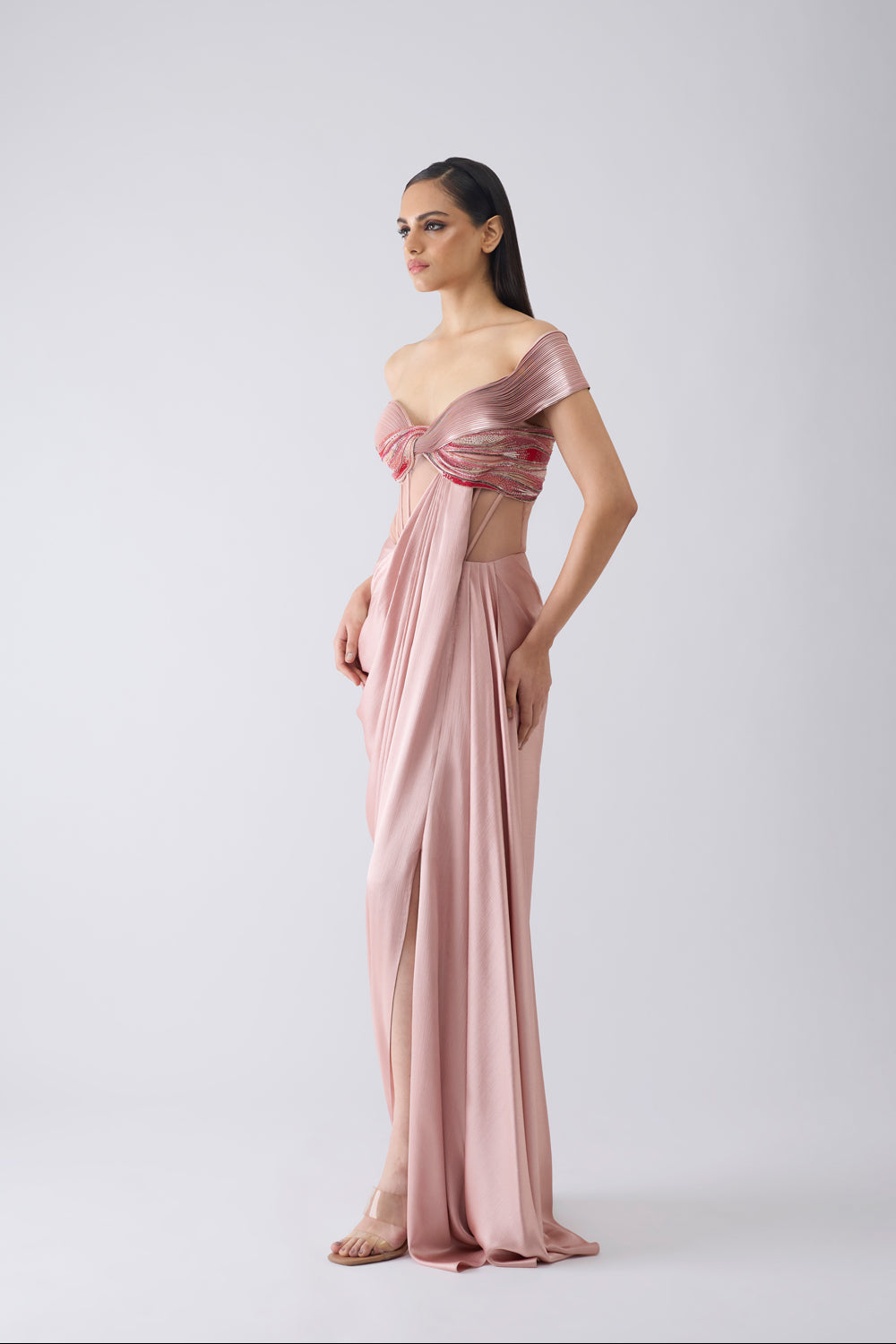 Metallic Metallic Gown