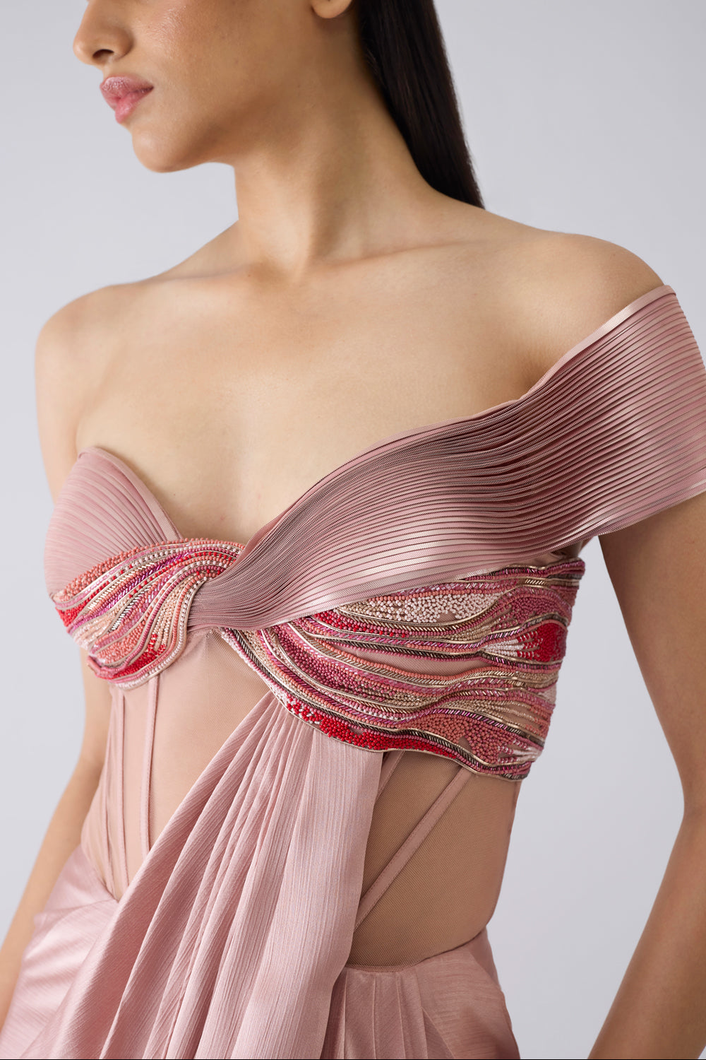 Metallic Metallic Gown