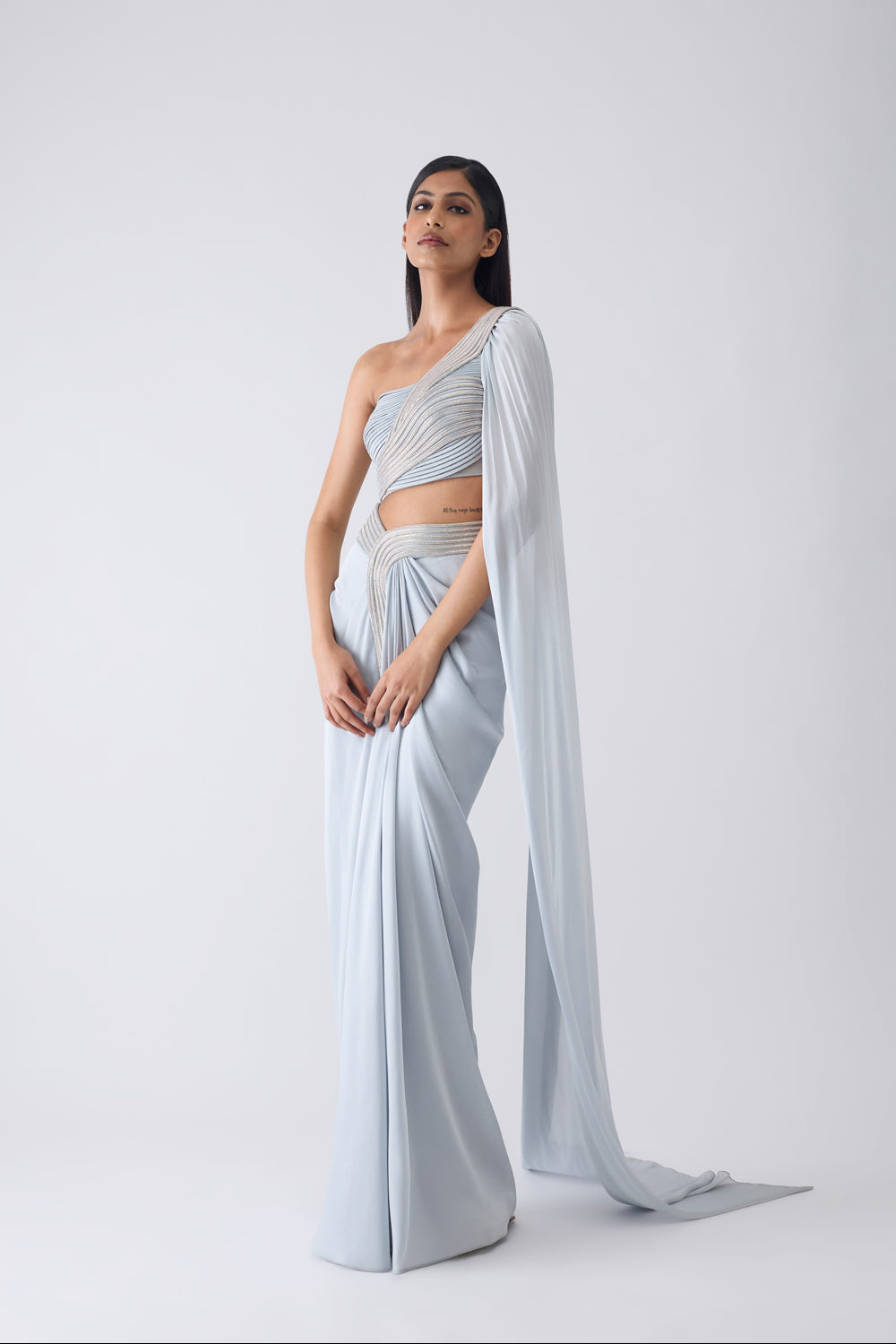 Moulded Crystalvein Top and Skirt