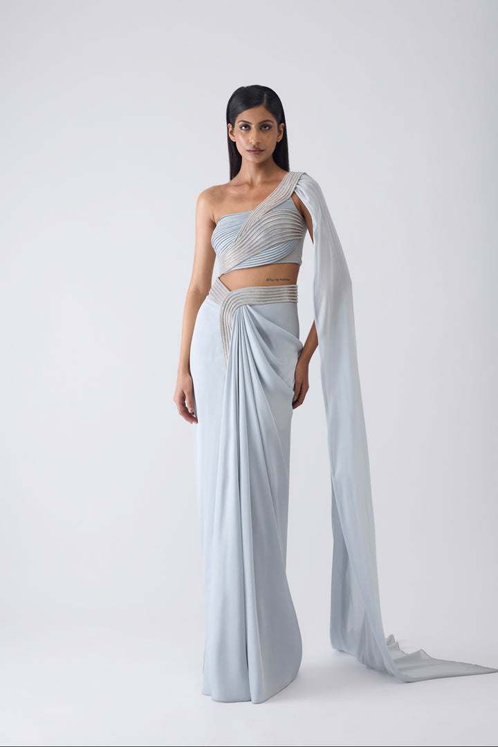 Moulded Crystalvein Top and Skirt
