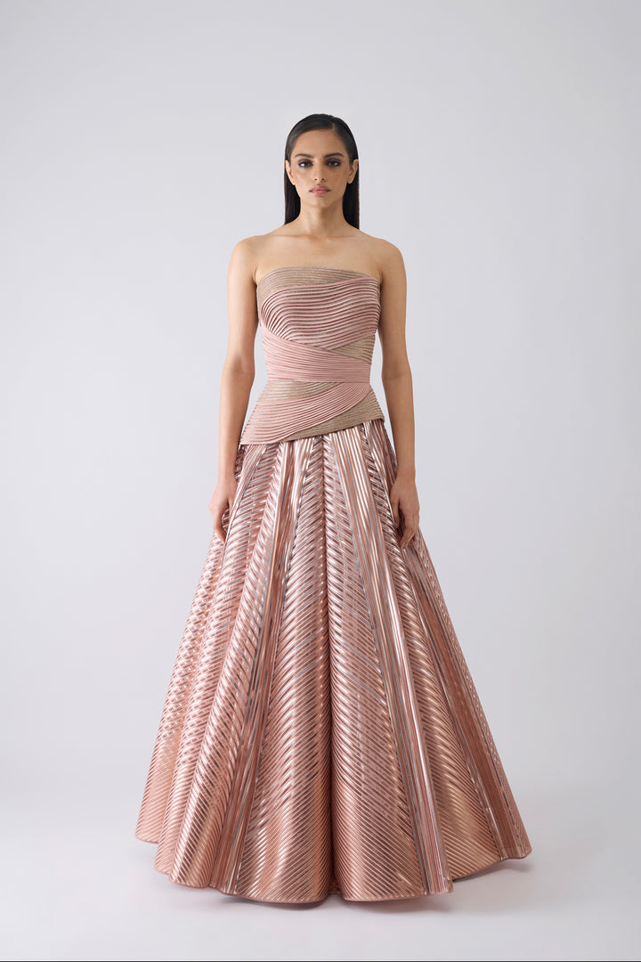 Structured Crystalvein Corset and Skirt