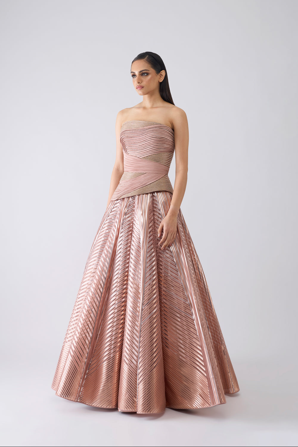 Structured Crystalvein Corset and Skirt