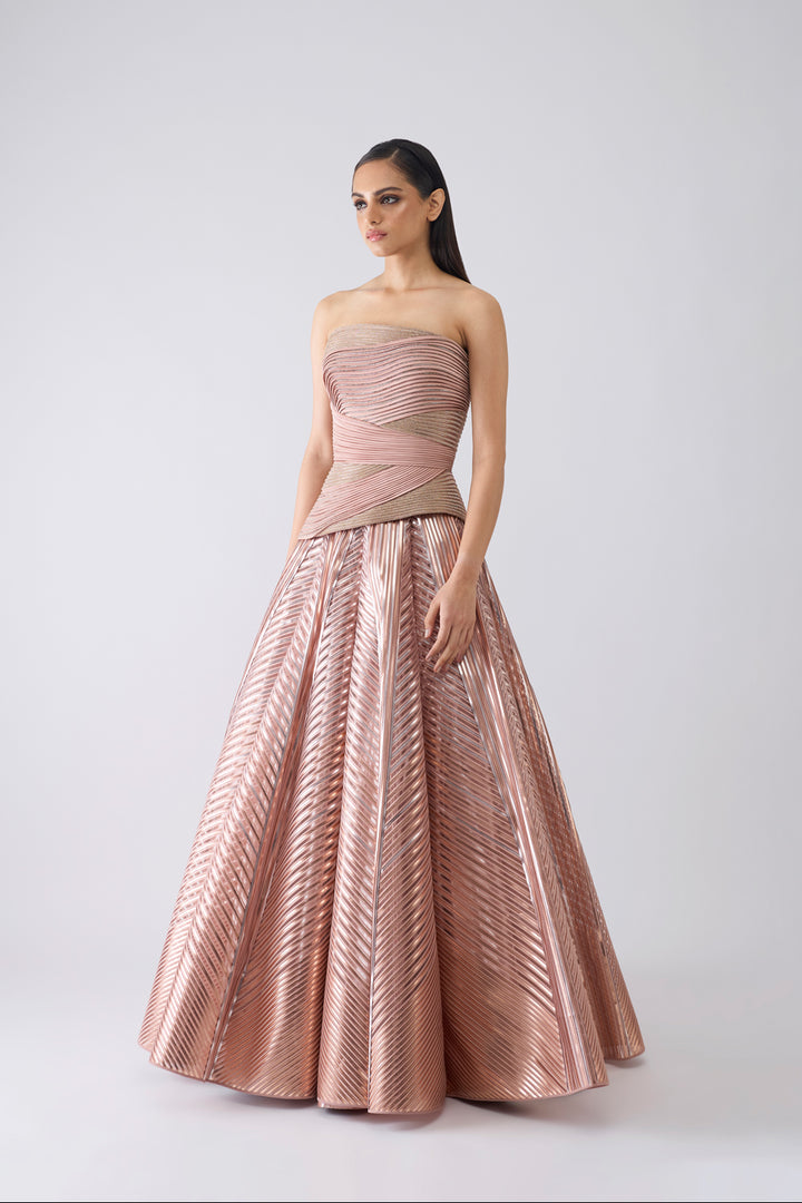 Structured Crystalvein Corset and Skirt