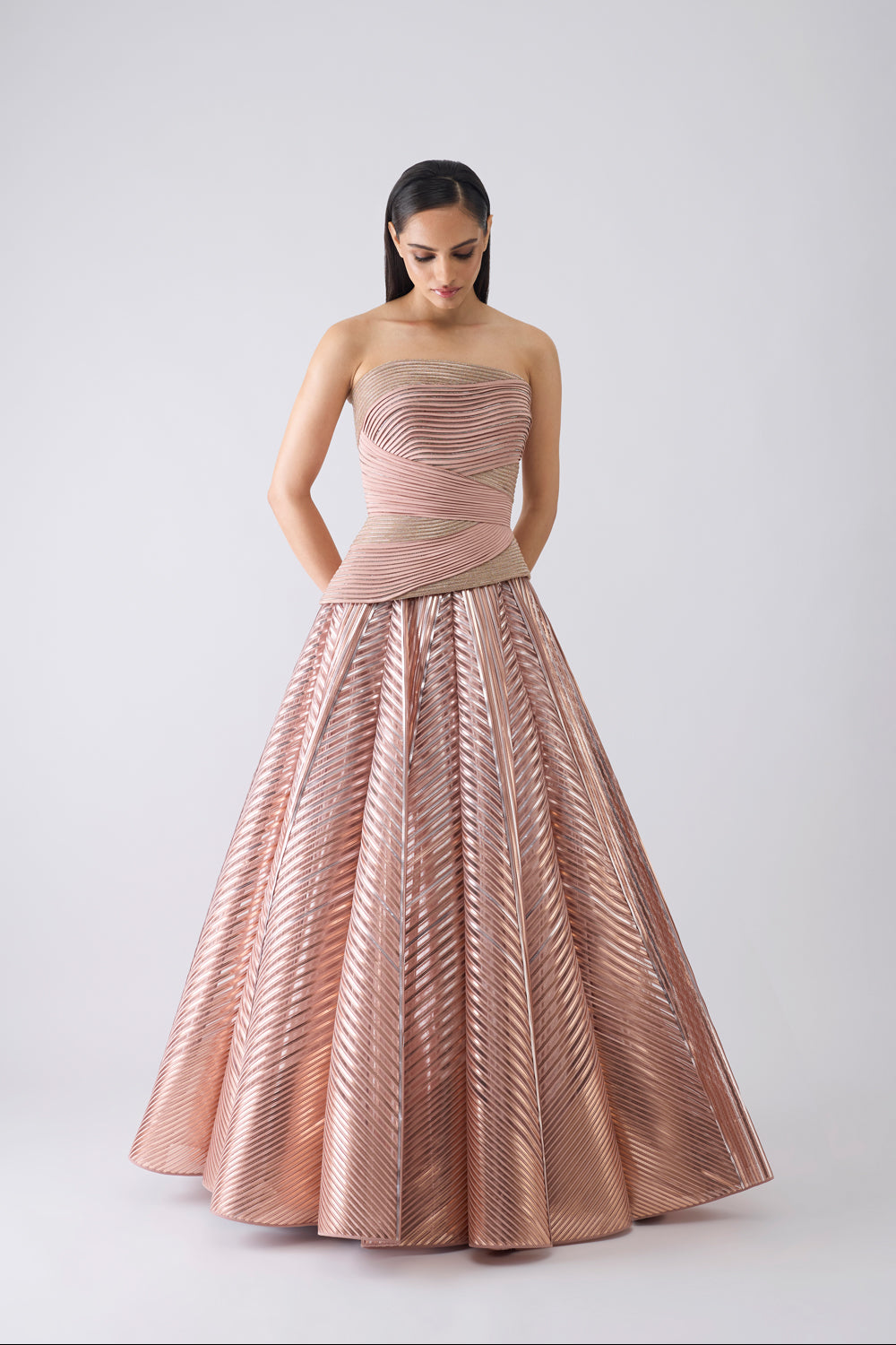 Structured Crystalvein Corset and Skirt