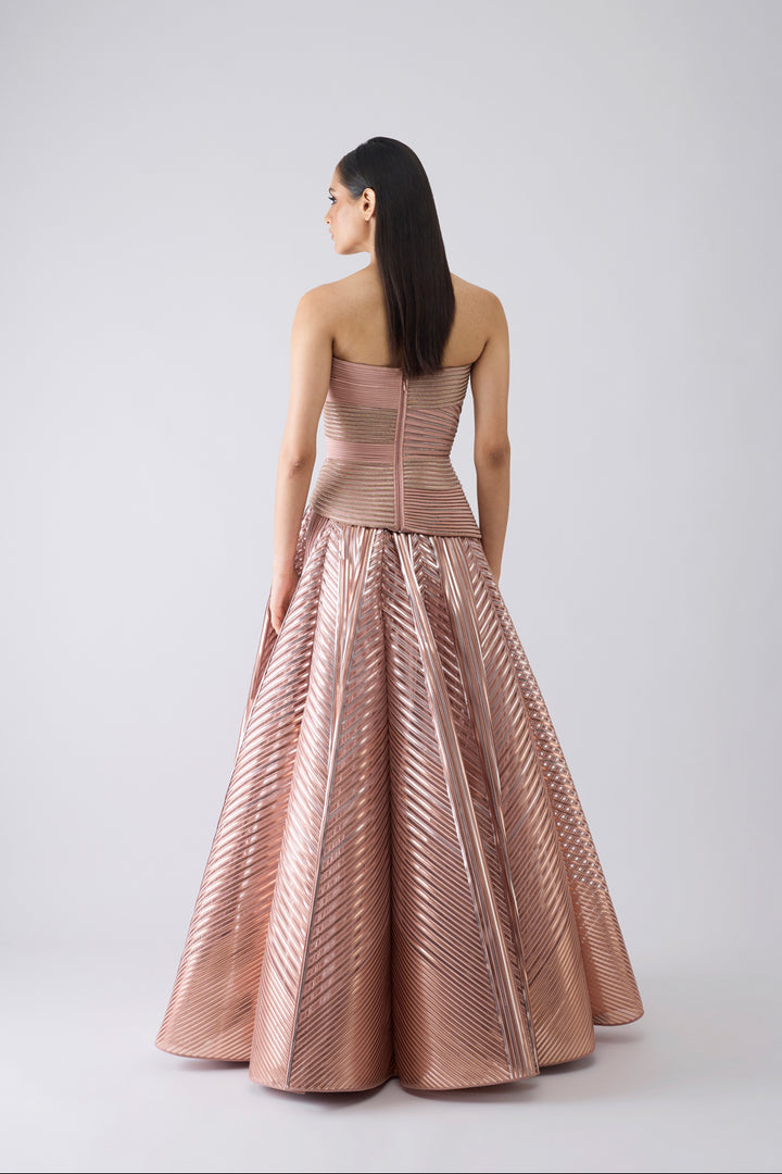 Structured Crystalvein Corset and Skirt