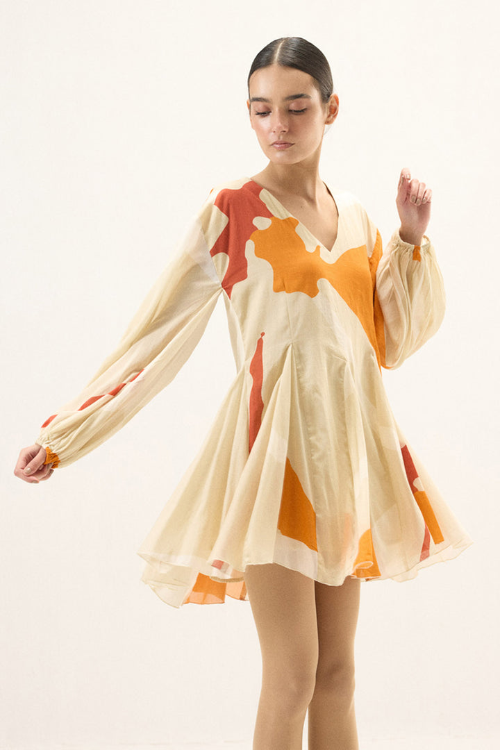 Apricot Dress