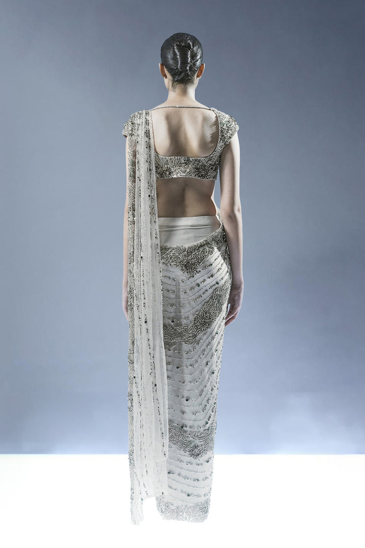 Aurora Cascade Saree