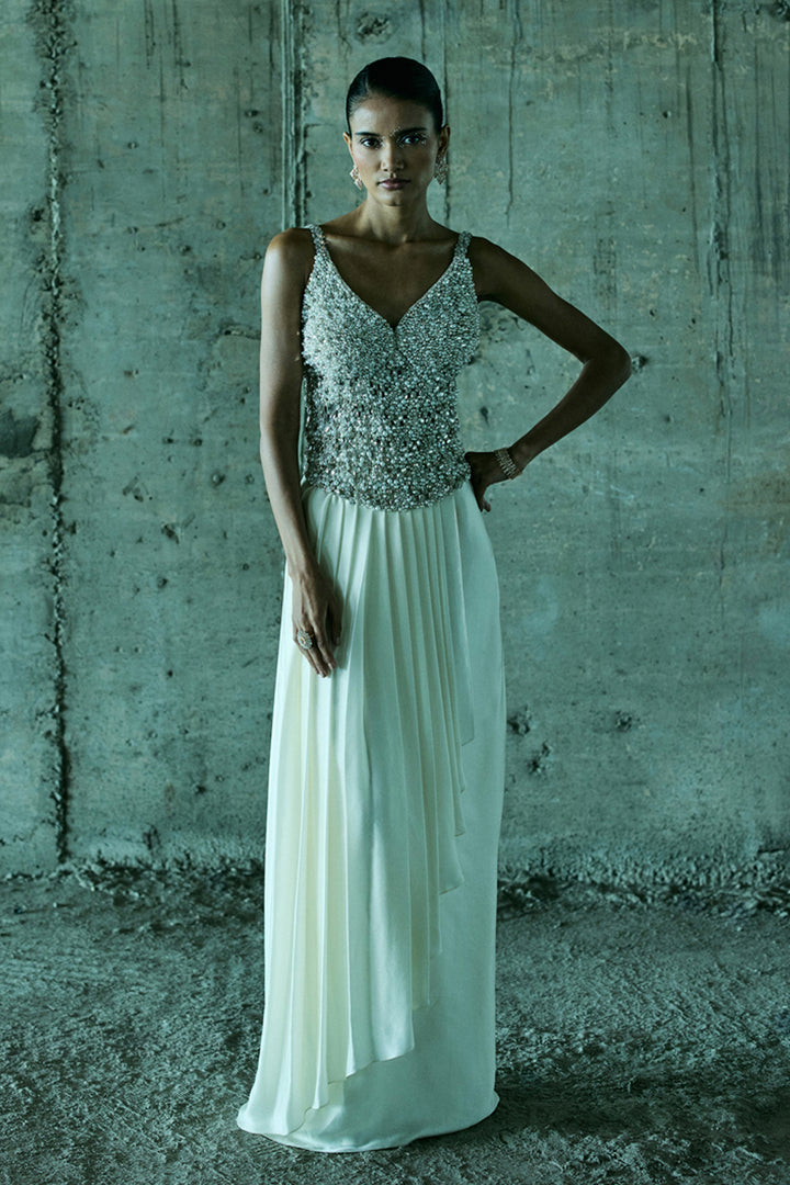 Ivory Corset & Skirt Set