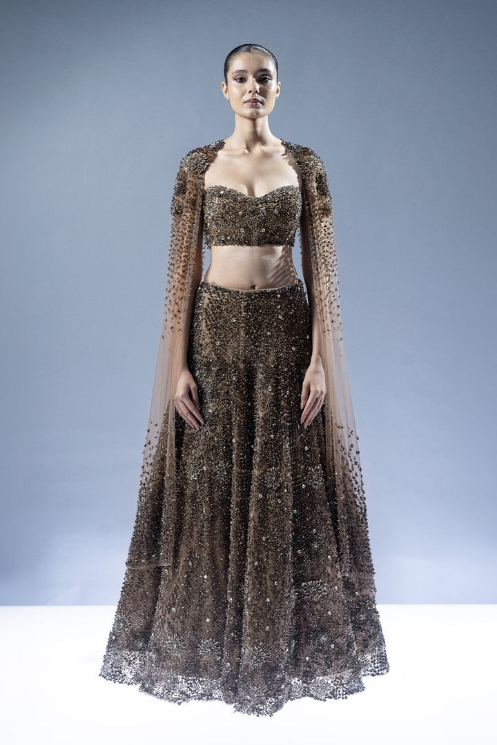 Sovereign Cape Lehenga
