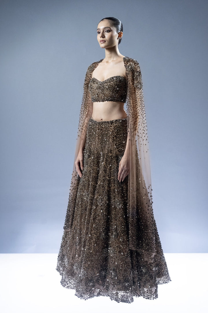 Sovereign Cape Lehenga