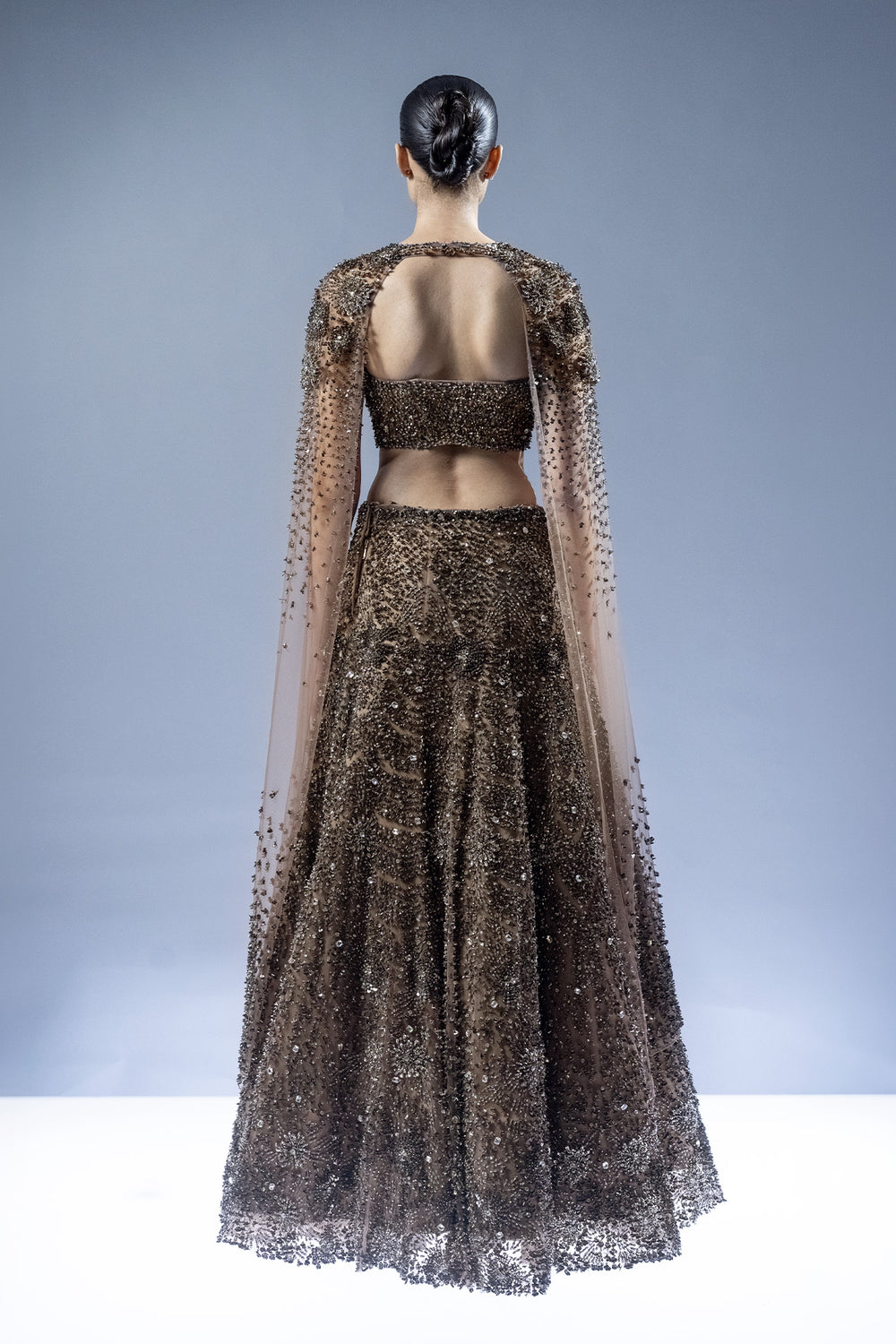 Sovereign Cape Lehenga