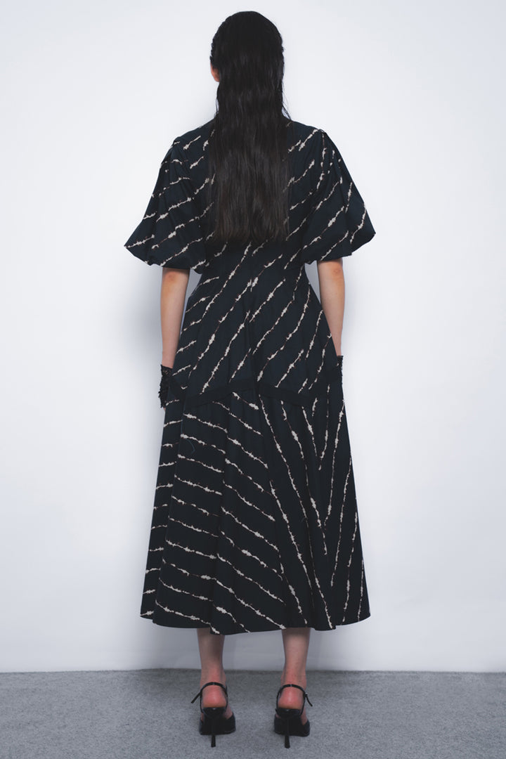 Thalia Dress in Spina Print