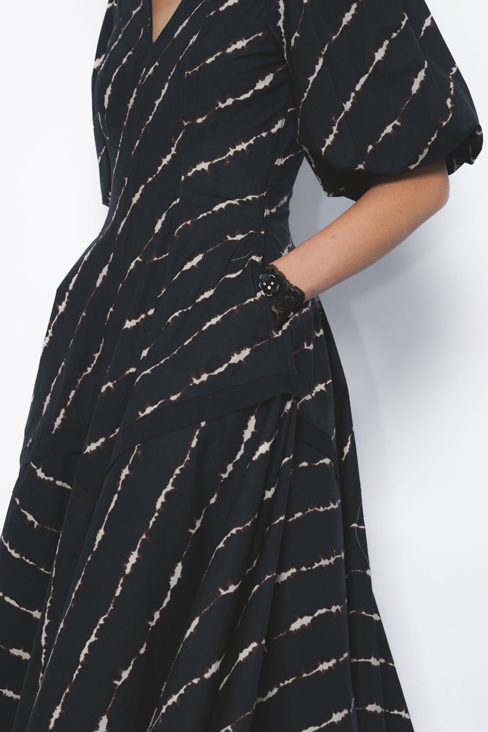 Thalia Dress in Spina Print