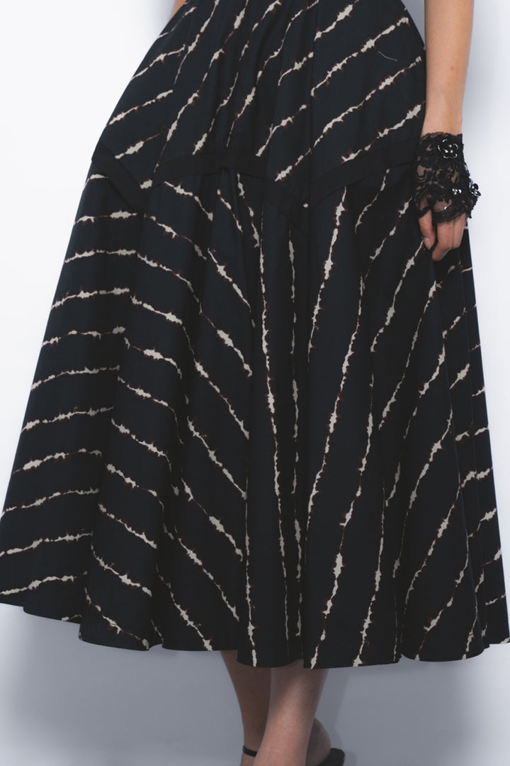 Thalia Dress in Spina Print