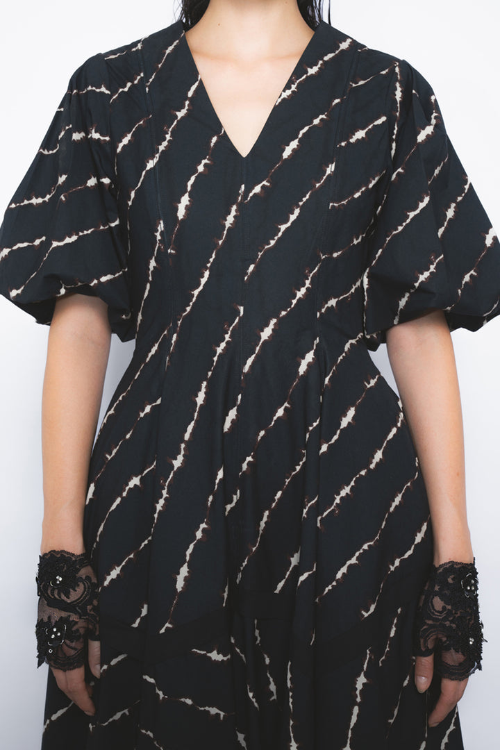 Thalia Dress in Spina Print