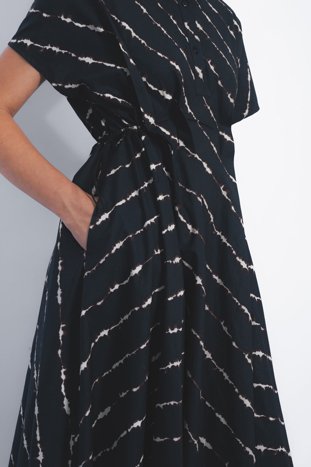 Sol Parka Dress in Spina Print