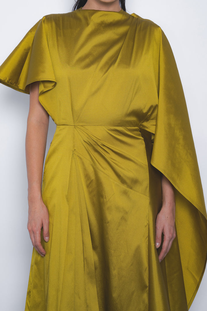 Velo Draped Dress
