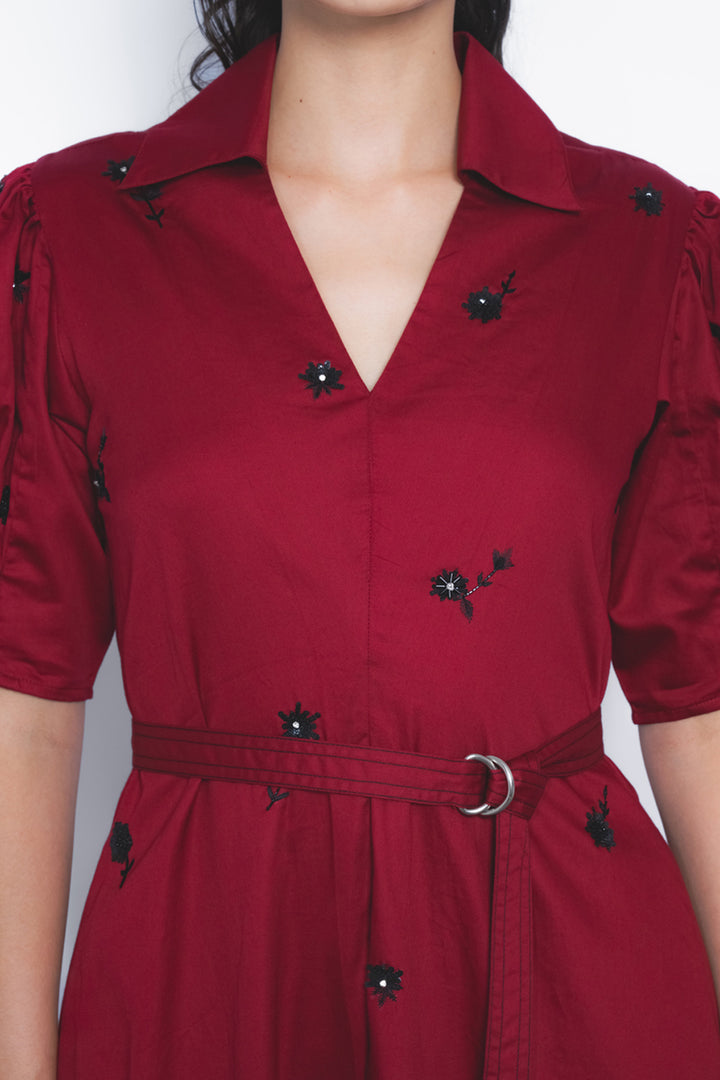 Ume Embroidered Dress