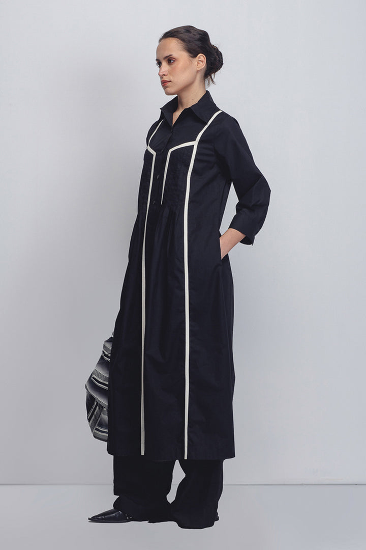 Column Shirt Dress