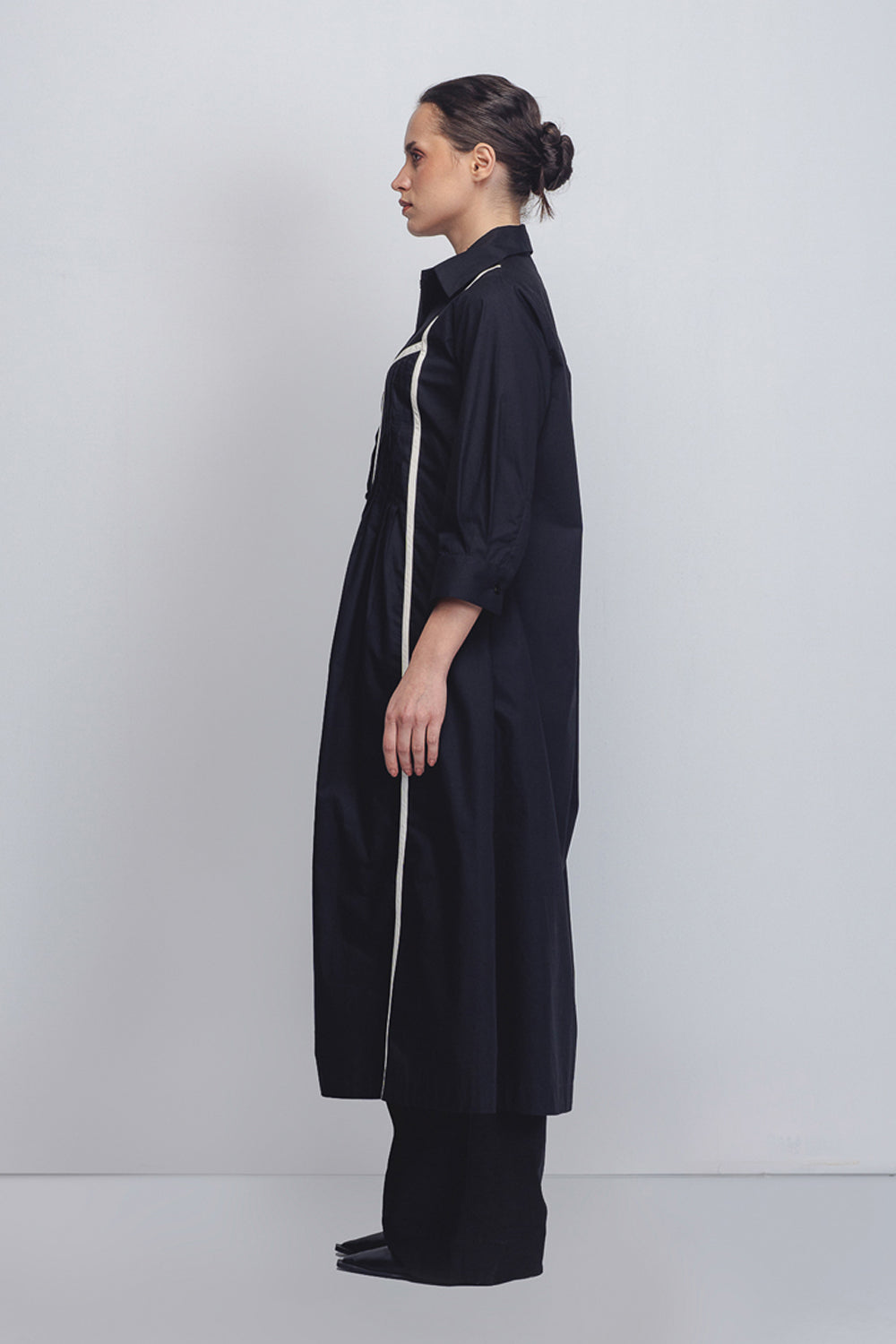 Column Shirt Dress