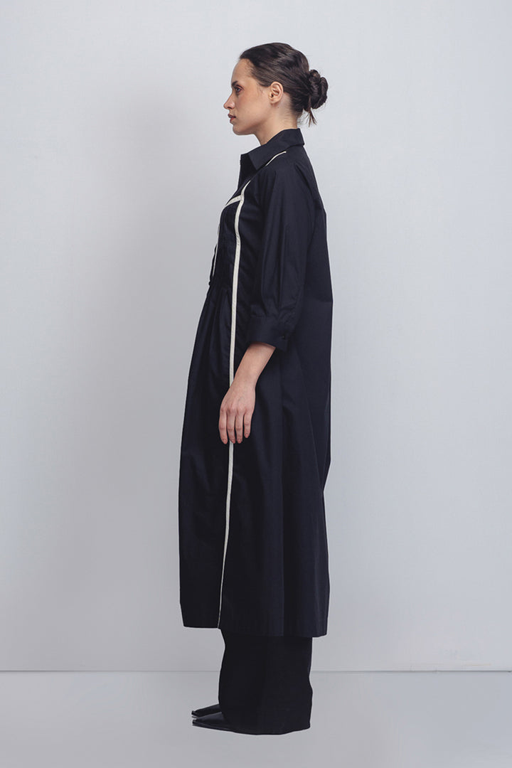 Column Shirt Dress