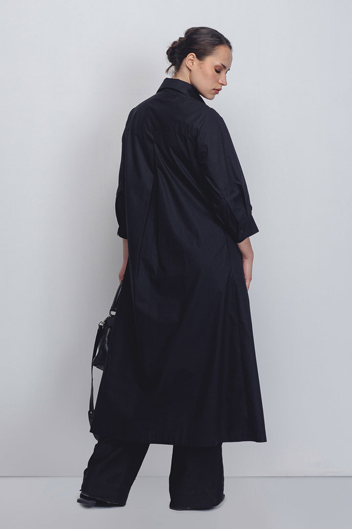 Column Shirt Dress