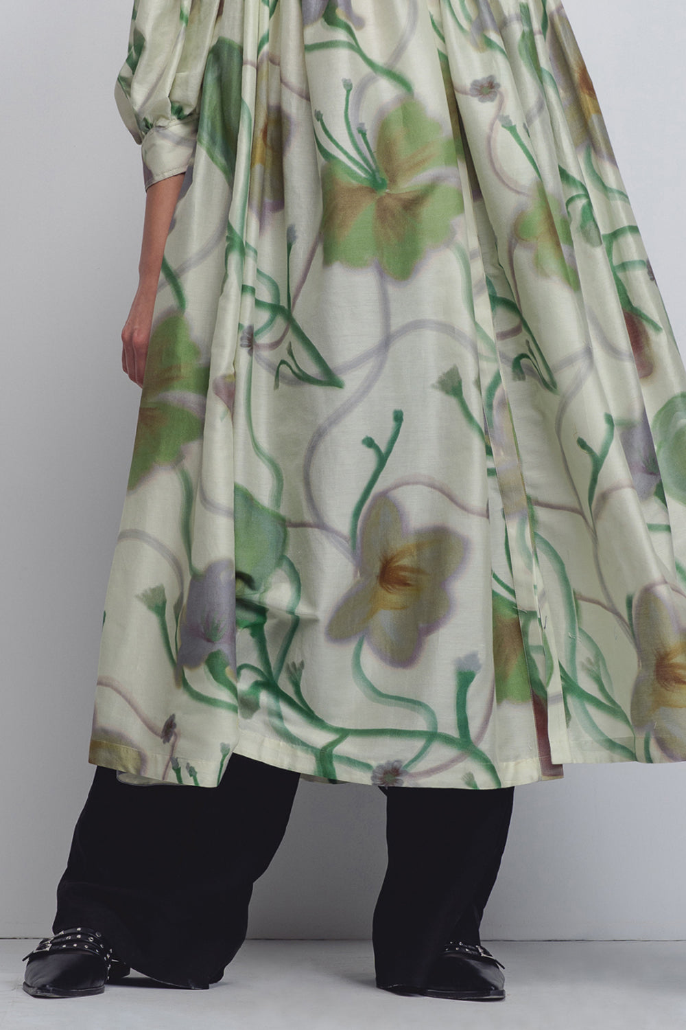 Paron Print Drop Shirt Dress