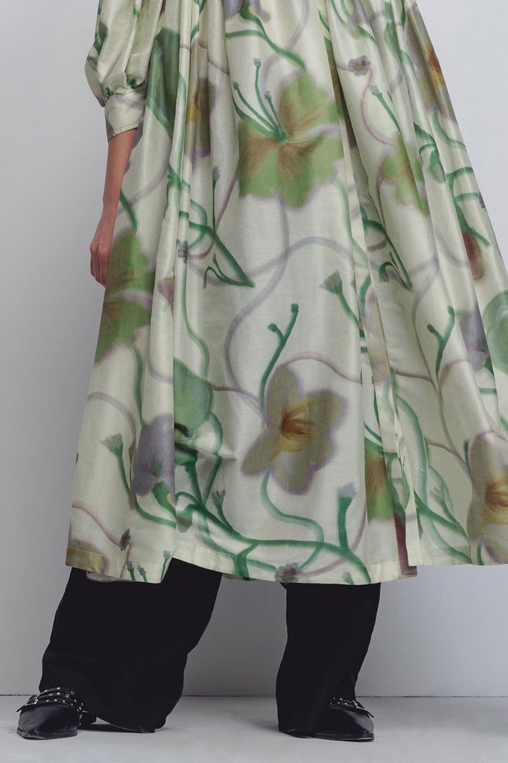 Paron Print Drop Shirt Dress