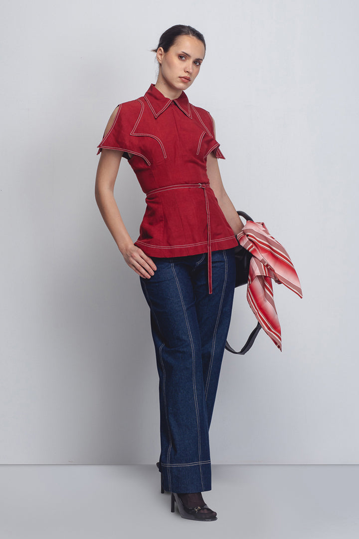 Layered Flap Top