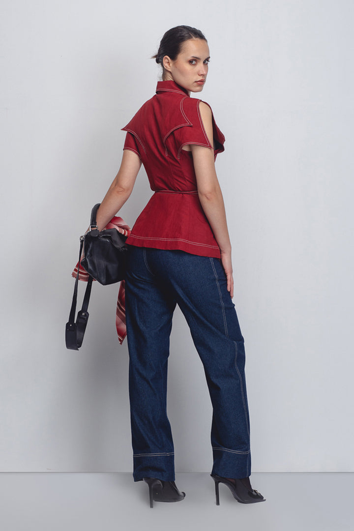 Layered Flap Top