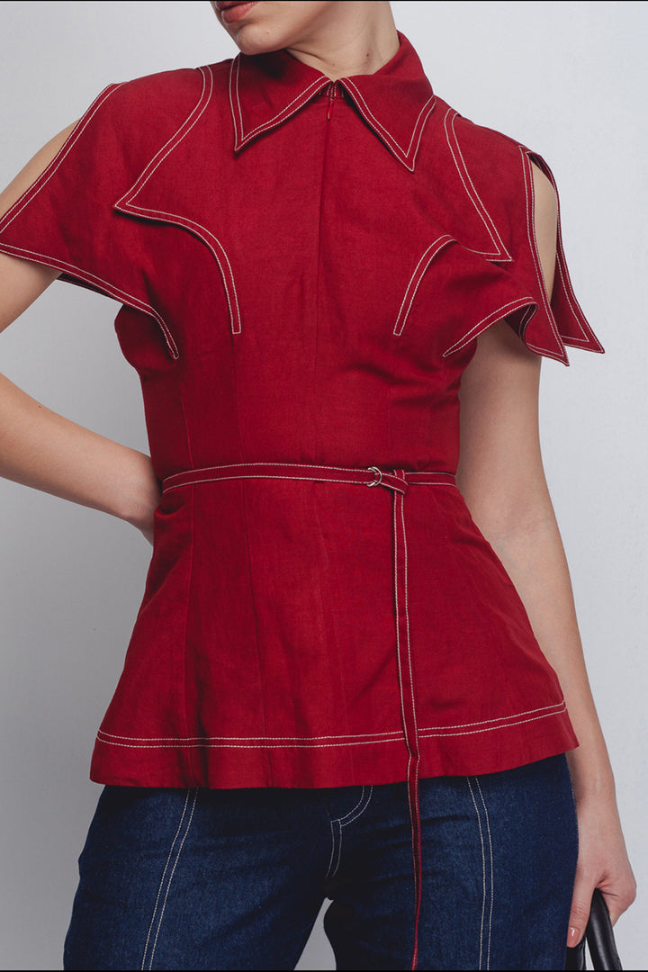 Layered Flap Top
