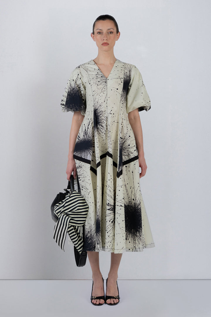 Splatter Thalia Dress